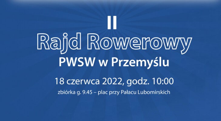 II Rajd Rowerowy PWSW